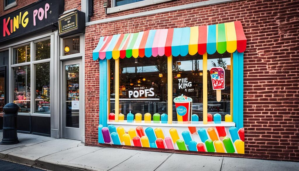 The King of Pops Window The King of Pops Window