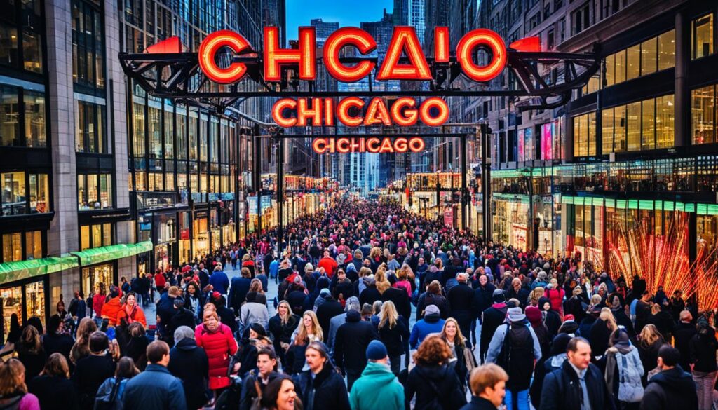 The Loop Chicago shopping The Loop Chicago shopping