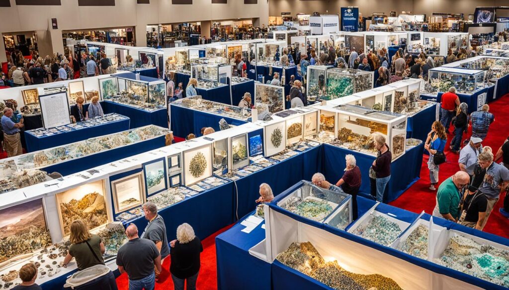 Tucson Gem and Mineral Show Exhibit Tucson Gem and Mineral Show Exhibit