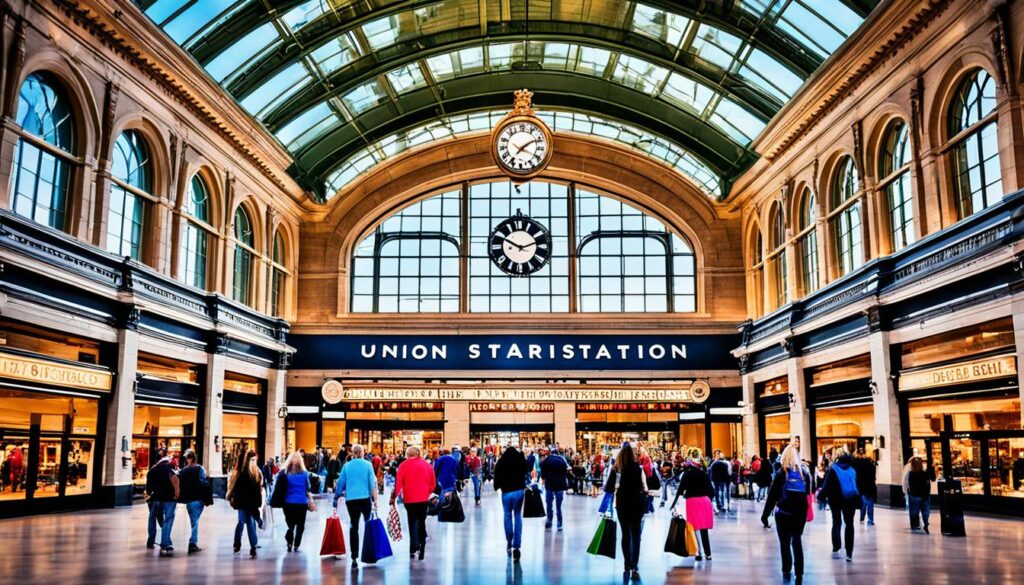 Union Station Denver shopping districts Union Station Denver shopping districts