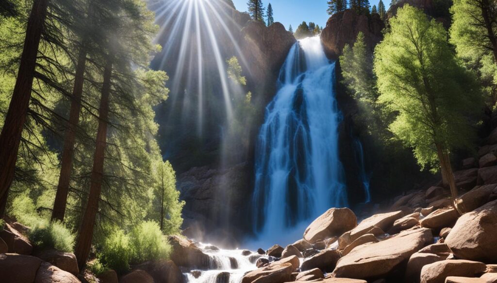 Waterfalls near Colorado Springs Waterfalls near Colorado Springs