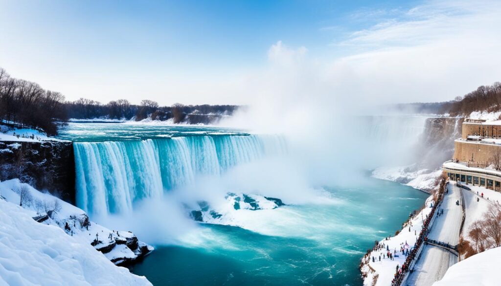 Winter at Niagara Falls Winter at Niagara Falls