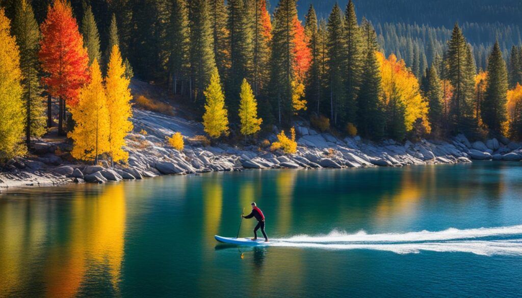 best Lake Tahoe paddleboard spots in autumn best Lake Tahoe paddleboard spots in autumn