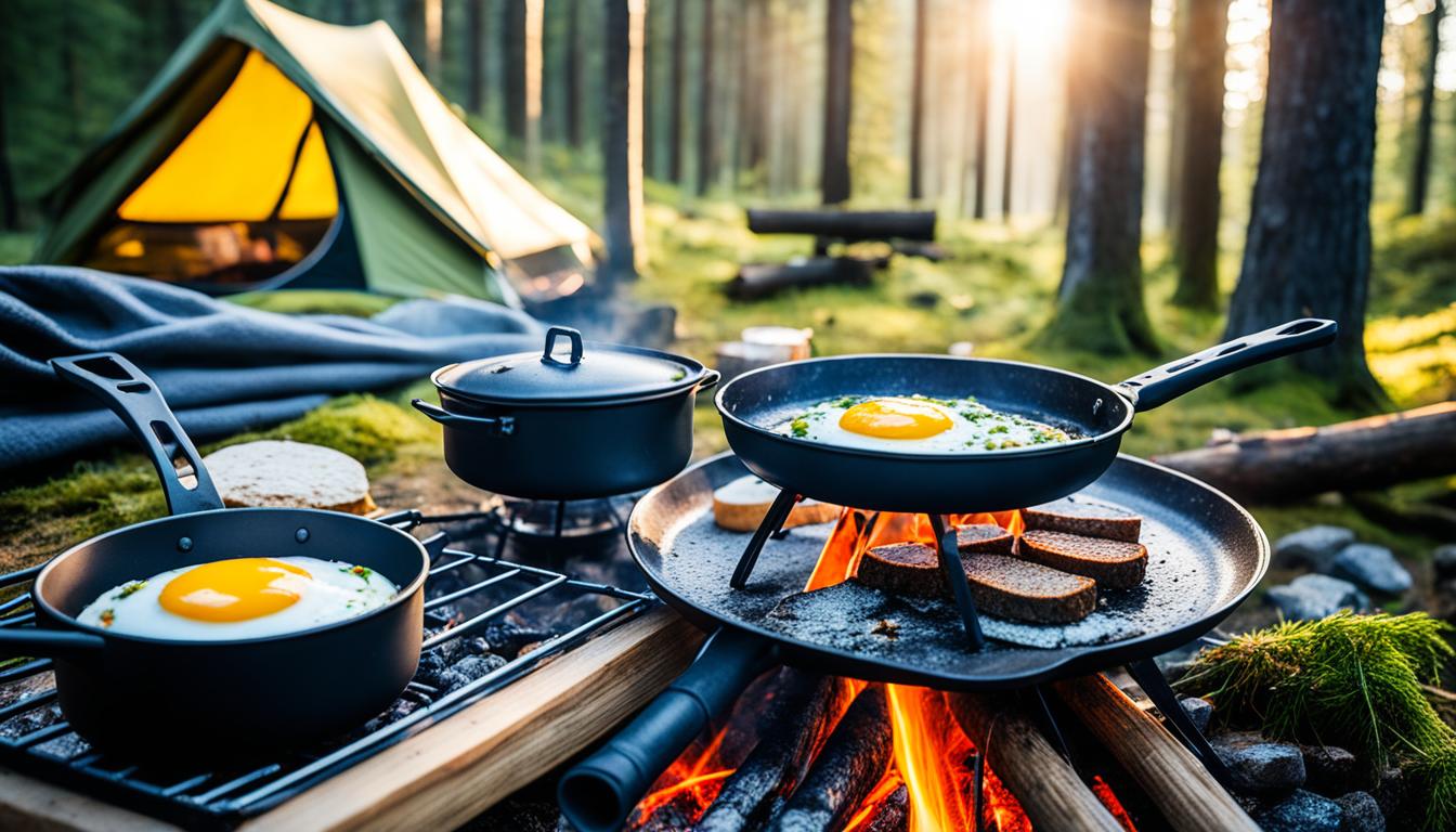 camping breakfast