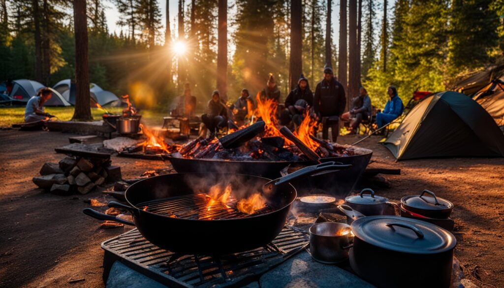 campsite cooking campsite cooking