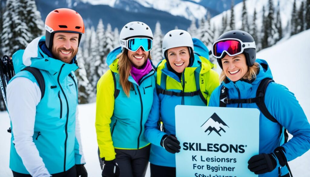 choosing ski lessons for beginners choosing ski lessons for beginners