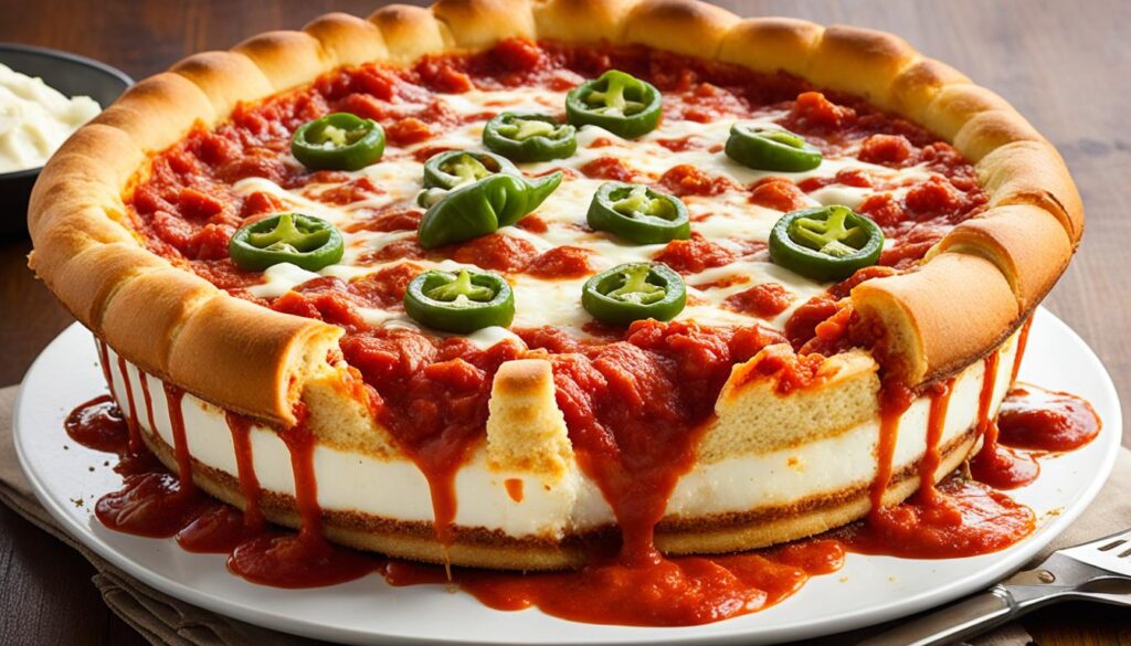 deep-dish pizza in NYC deep-dish pizza in NYC