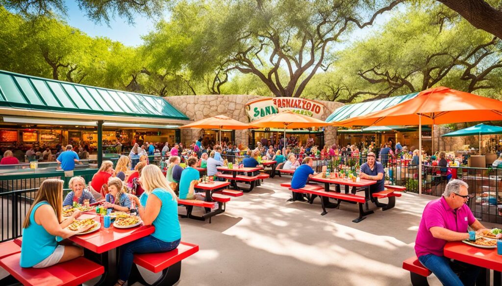 dining options at San Antonio Zoo dining options at San Antonio Zoo