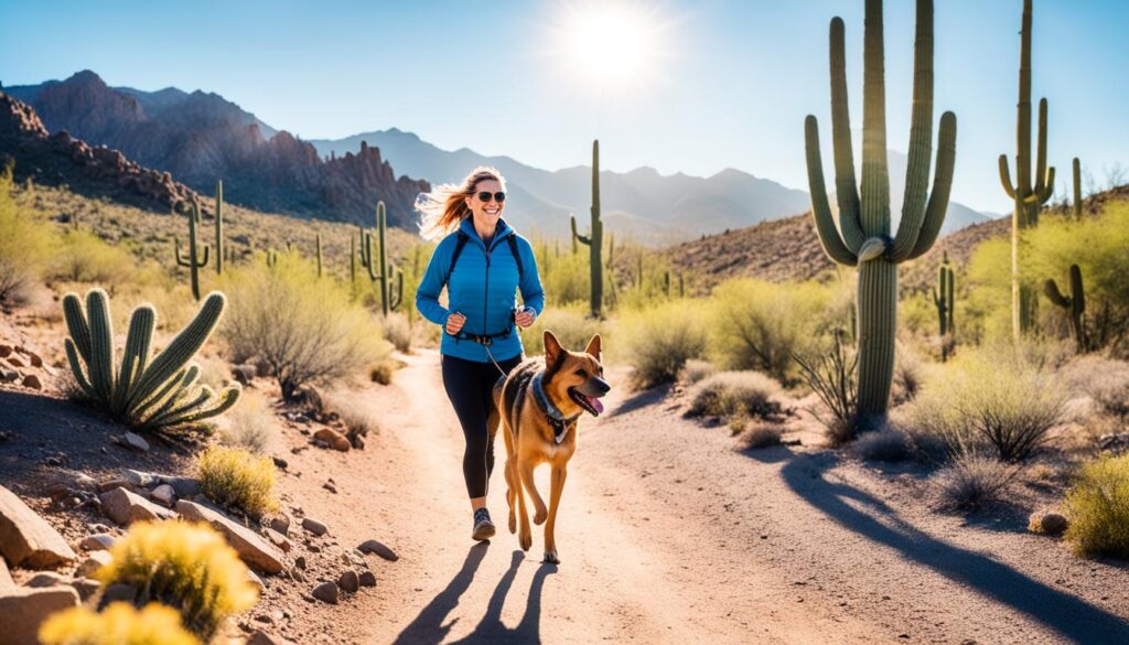 dog-friendly hikes in Saguaro National Park dog-friendly hikes in Saguaro National Park