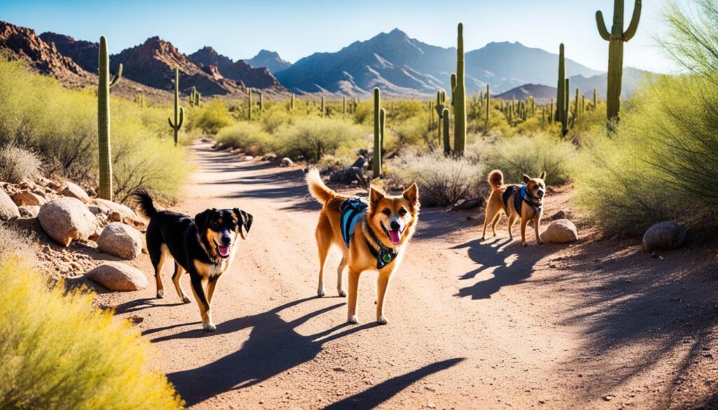 dog-friendly hikes in Saguaro National Park dog-friendly hikes in Saguaro National Park