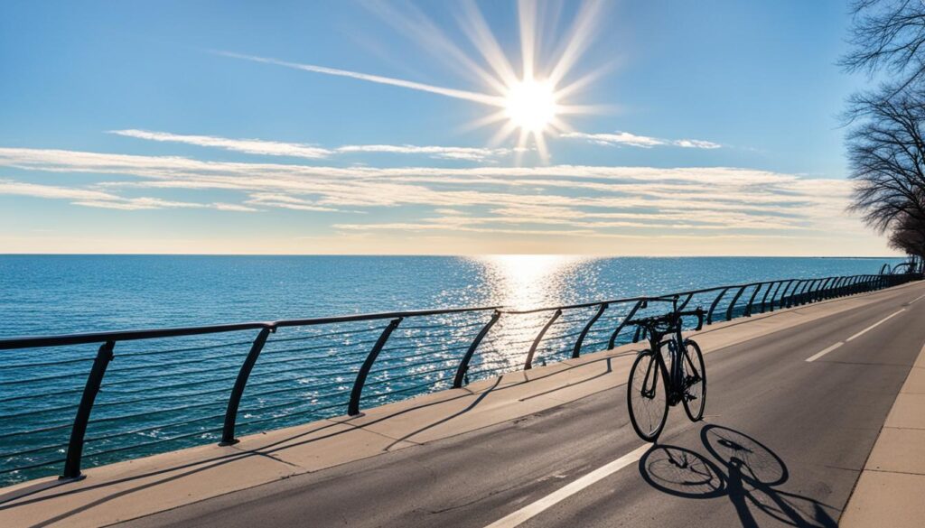 explore chicago lakefront by bike explore chicago lakefront by bike