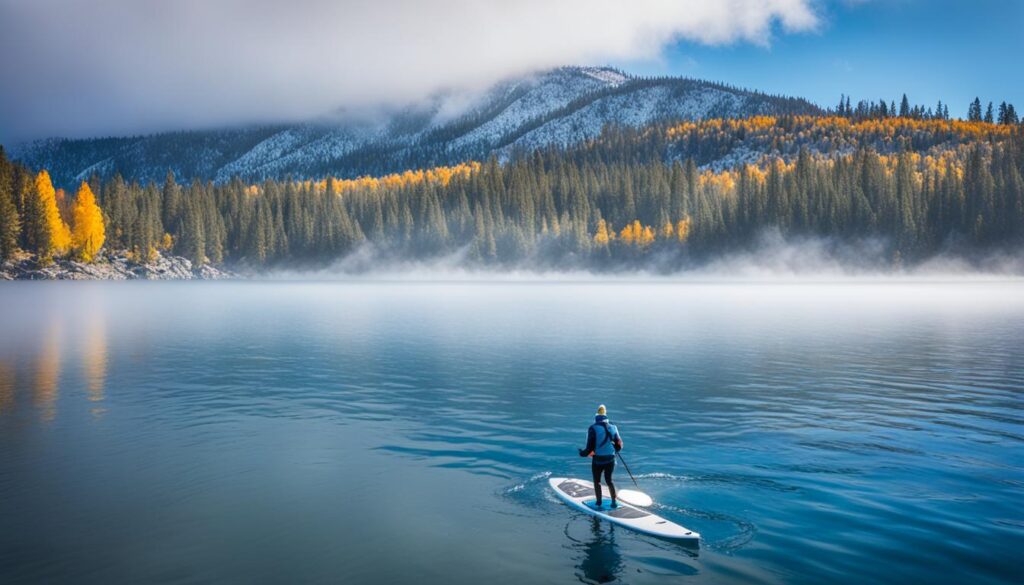 fall stand-up paddleboarding fall stand-up paddleboarding