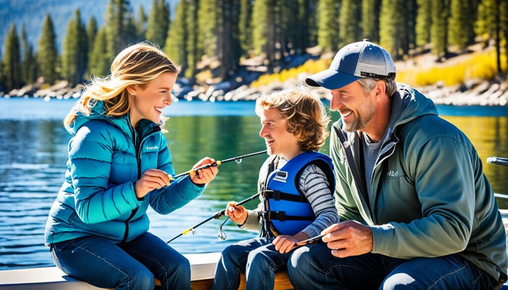 family-friendly fishing on Lake Tahoe family-friendly fishing on Lake Tahoe