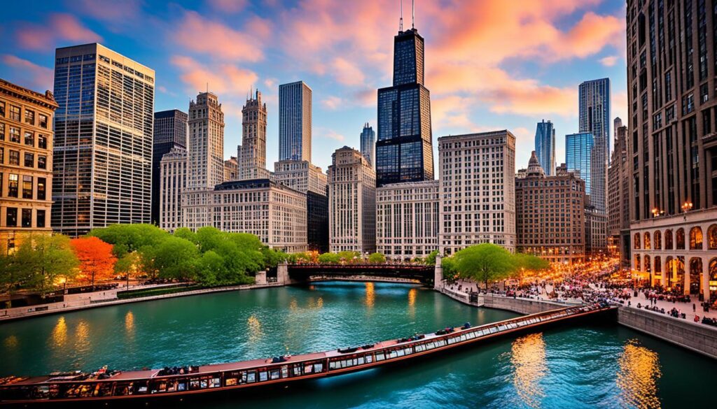 famous landmarks in Chicago famous landmarks in Chicago