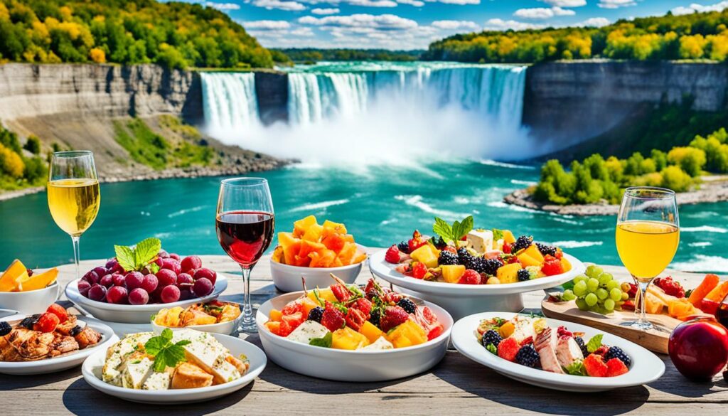 food and wine in Niagara Falls food and wine in Niagara Falls