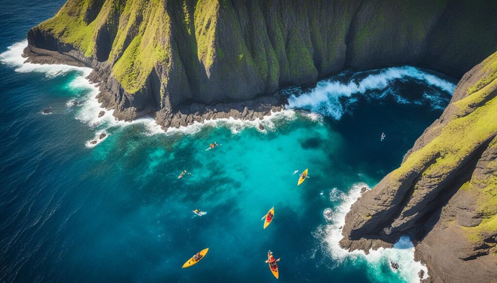 guided kayak excursions in Molokai guided kayak excursions in Molokai