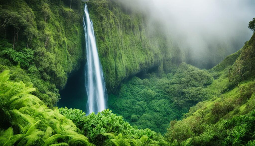 hidden waterfalls Kauai hidden waterfalls Kauai