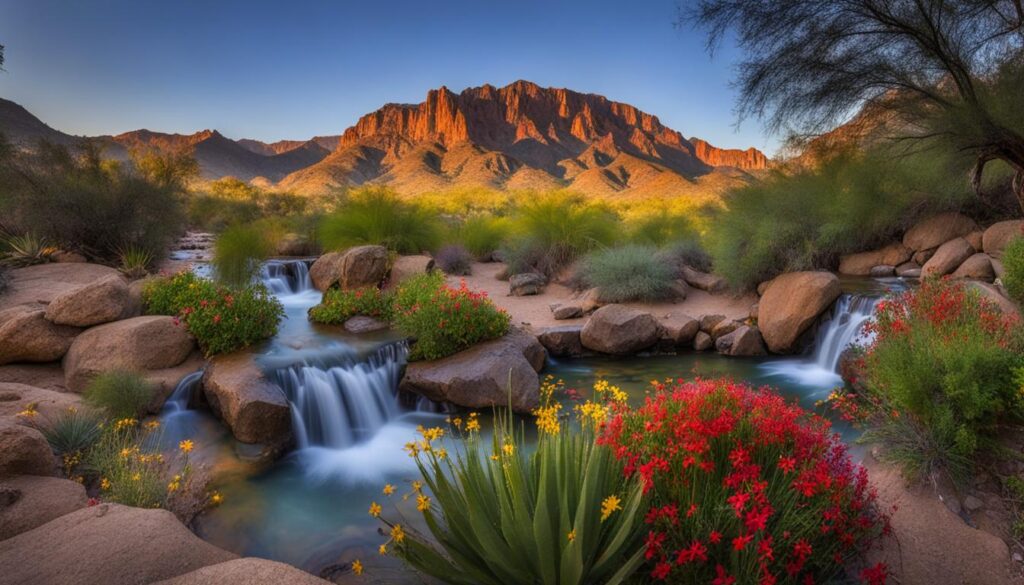 hidden waterfalls near Tucson hidden waterfalls near Tucson