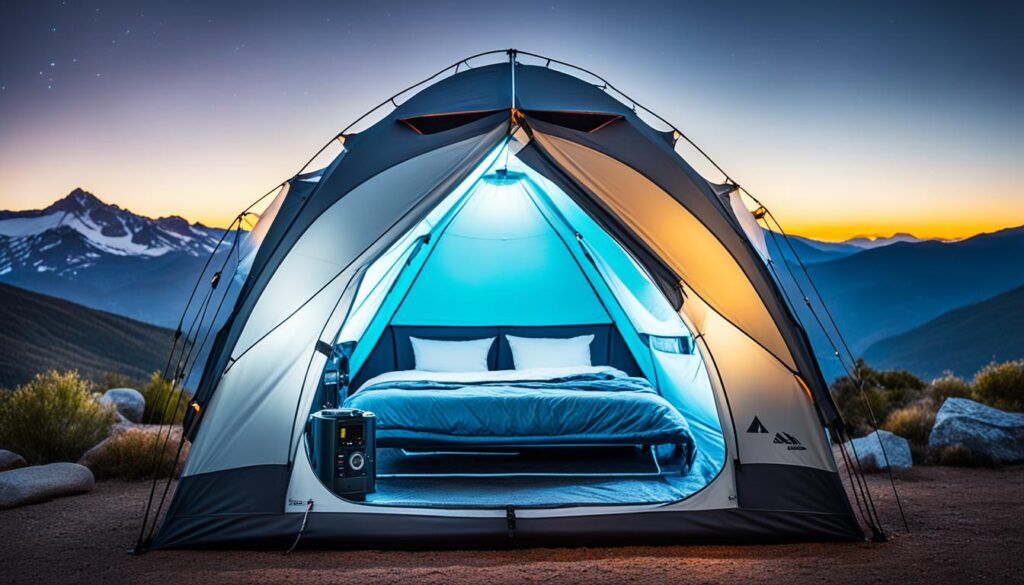 high-tech camping equipment high-tech camping equipment