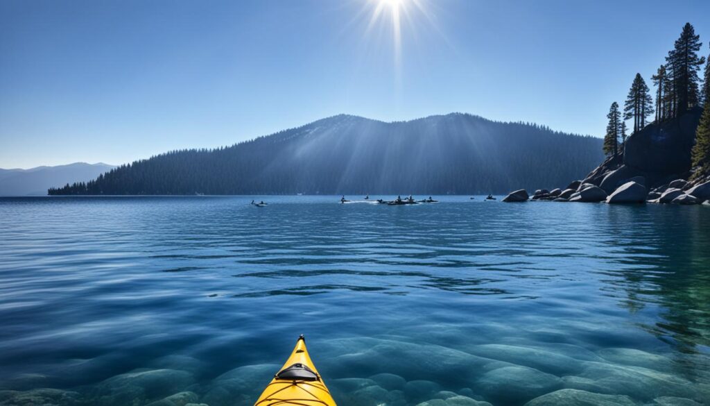 lake Tahoe kayak tours lake Tahoe kayak tours