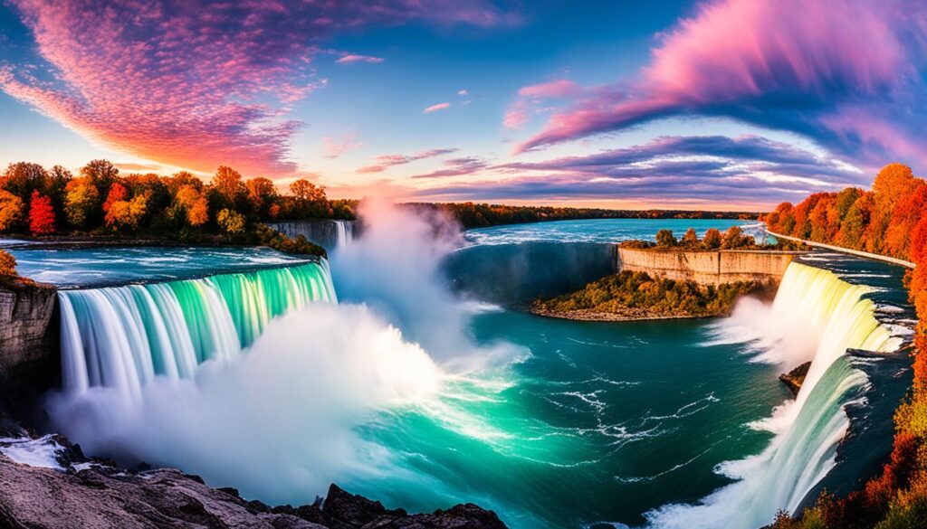 prime sunset watching locations at Niagara Falls prime sunset watching locations at Niagara Falls