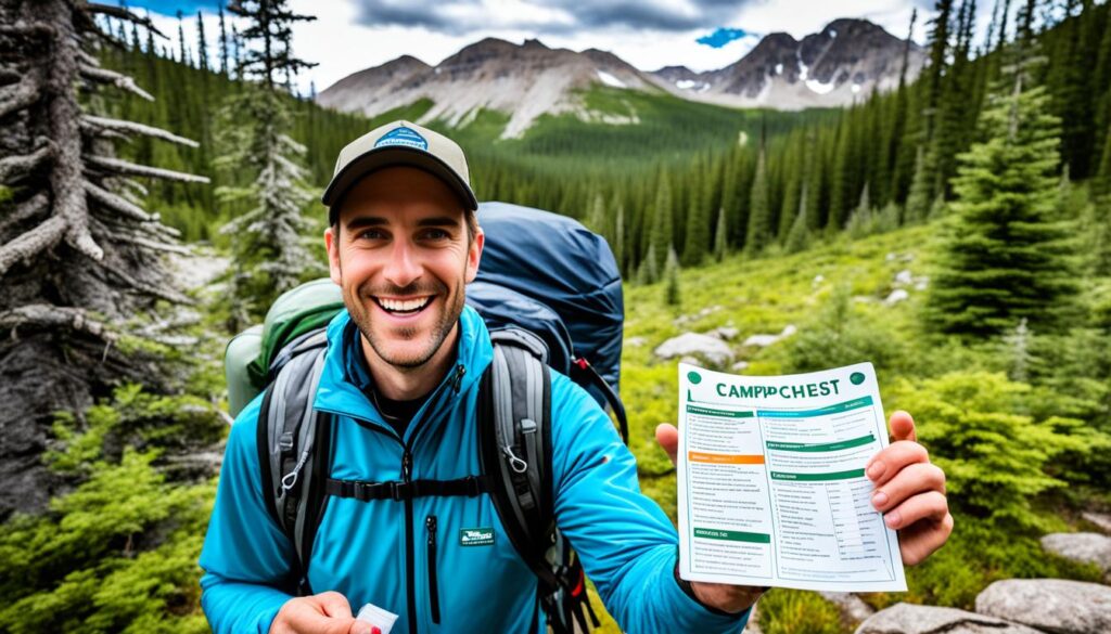 printable camping checklist printable camping checklist