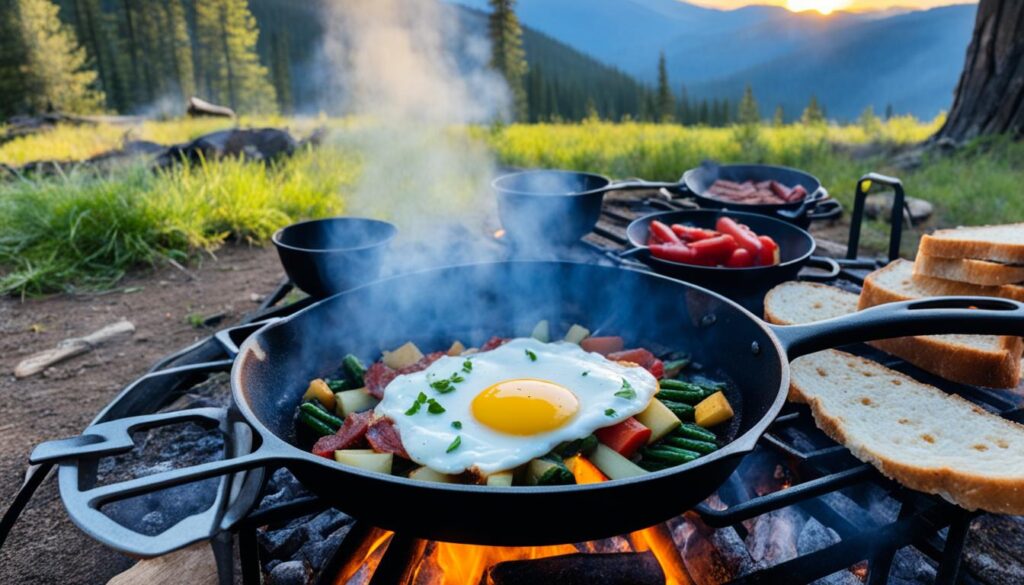 quick camping breakfast quick camping breakfast