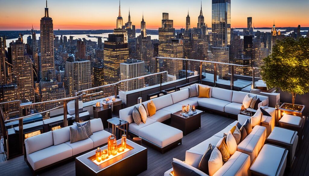 rooftop bar in Manhattan with scenic views rooftop bar in Manhattan with scenic views