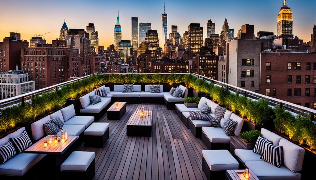 rooftop bars in NYC with outdoor seating rooftop bars in NYC with outdoor seating
