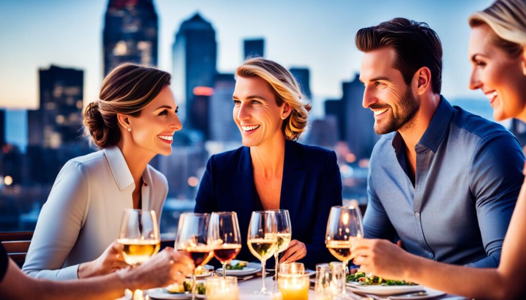 rooftop dining with breathtaking cityscapes rooftop dining with breathtaking cityscapes