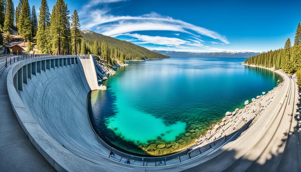 scenic Lake Tahoe dam trips scenic Lake Tahoe dam trips