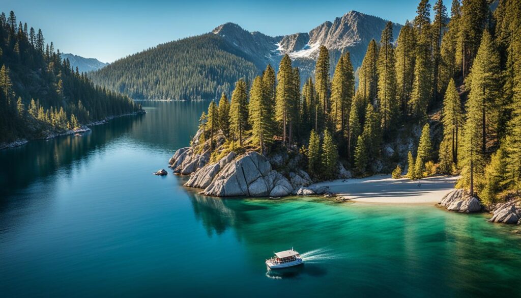 scenic boat rides in Emerald Bay scenic boat rides in Emerald Bay