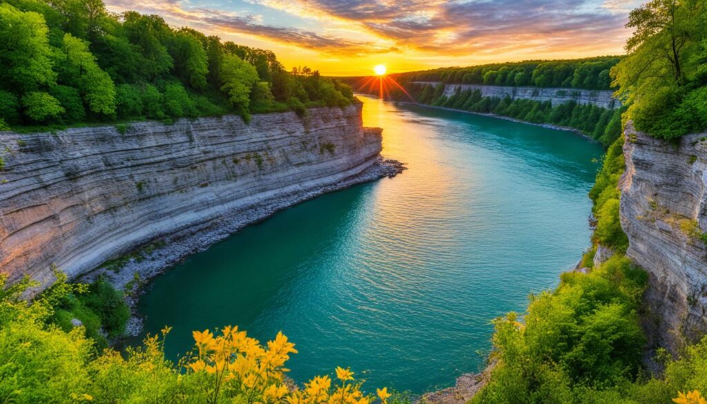 scenic sunset spots at Niagara Falls scenic sunset spots at Niagara Falls