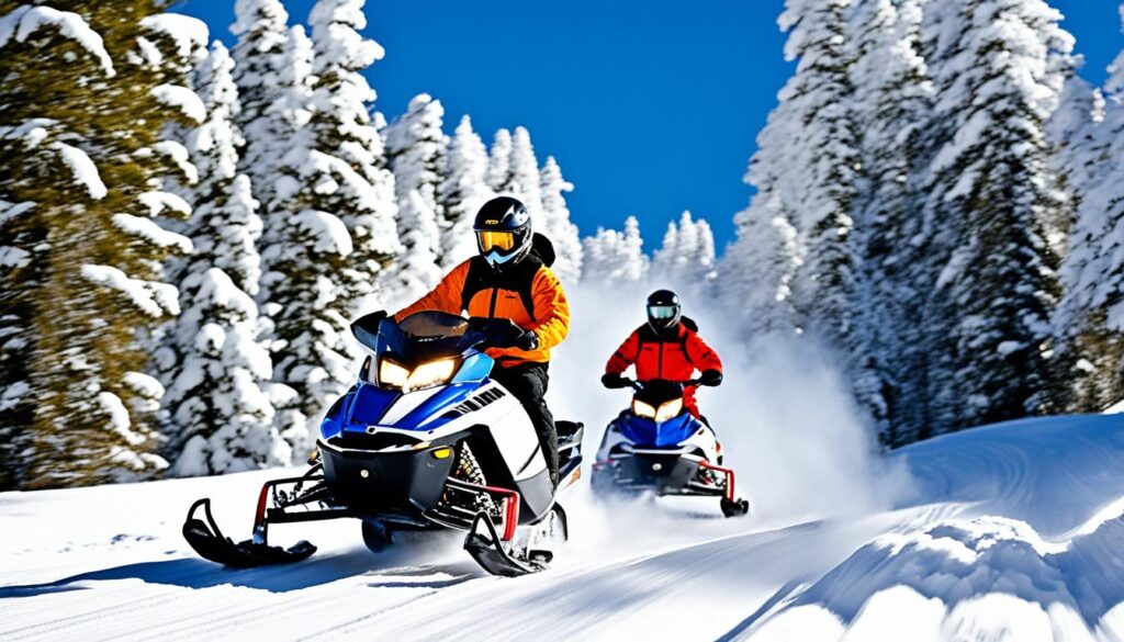 snowmobiling in Aspen snowmobiling in Aspen