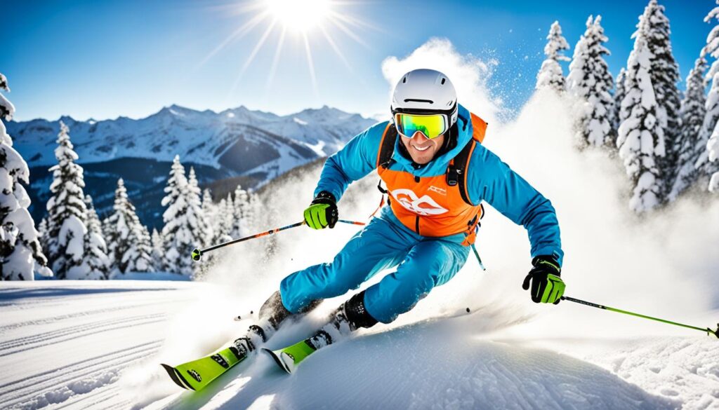 spring skiing in Lake Tahoe spring skiing in Lake Tahoe