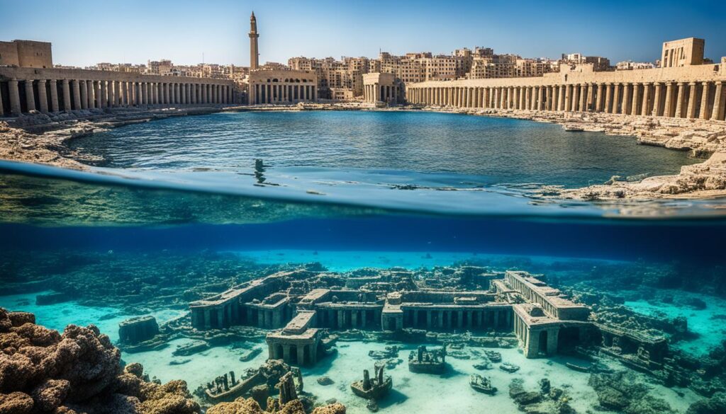 Alexandria underwater Alexandria underwater