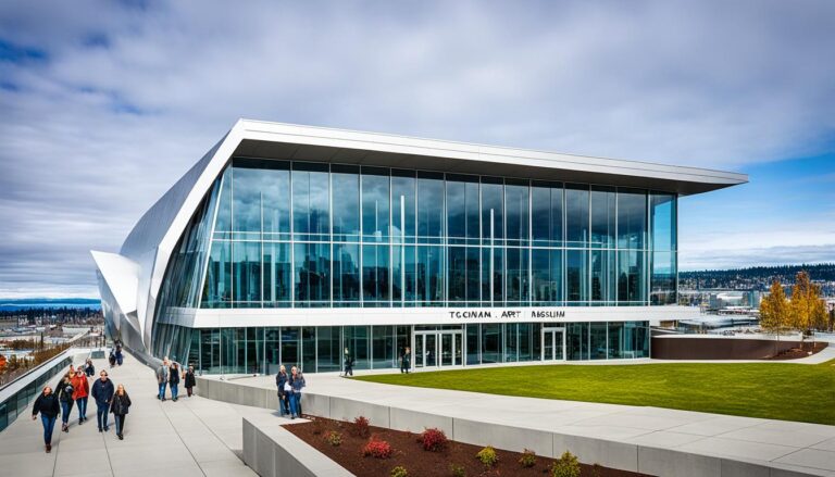 Are there unique museums or art exhibits in Tacoma?