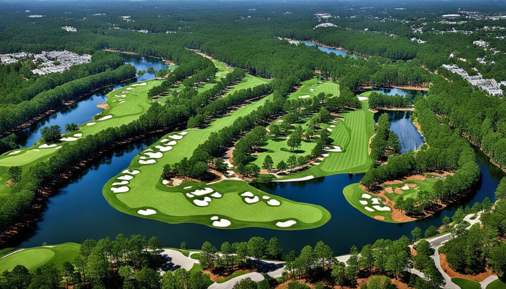 Augusta National Golf Club Visibility Map Augusta National Golf Club Visibility Map