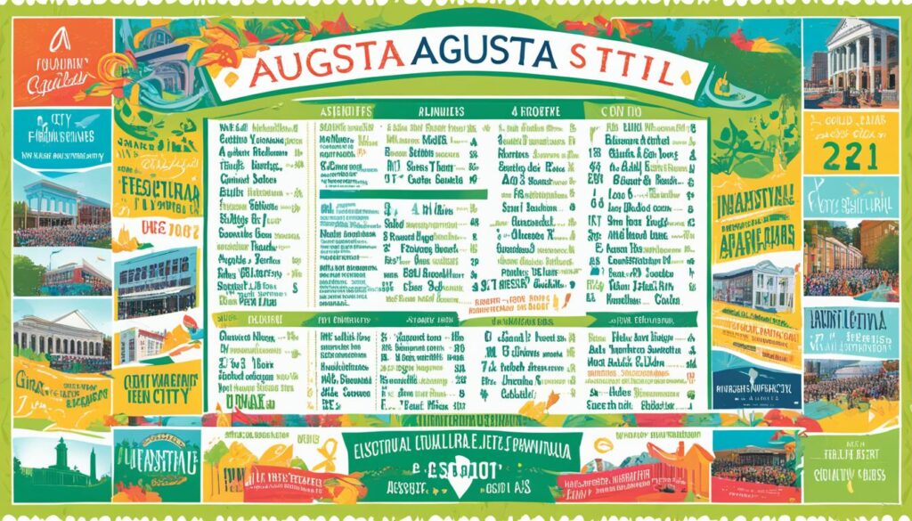 Augusta festival schedule Augusta festival schedule