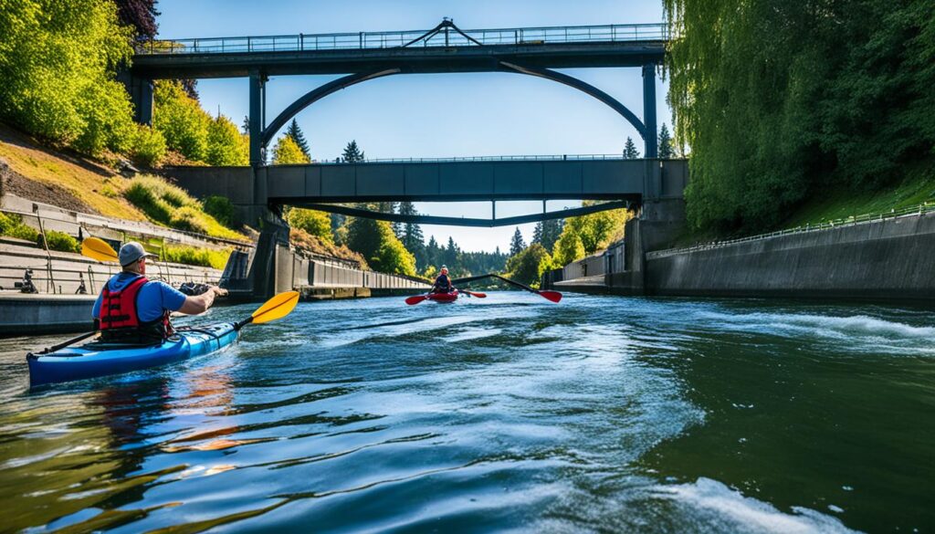 Ballard Locks paddle adventures Ballard Locks paddle adventures