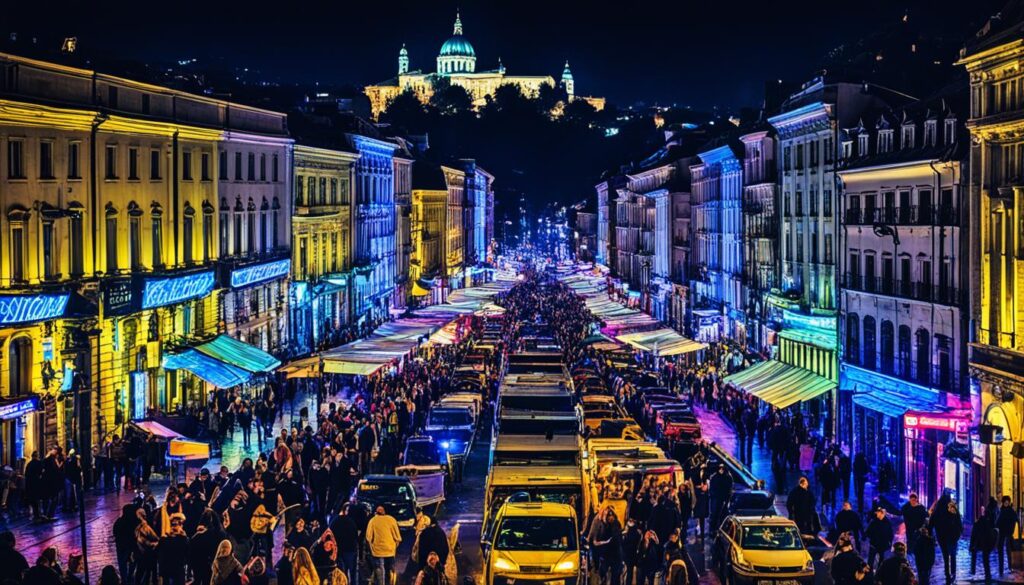 Belgrade vibrant nightlife Belgrade vibrant nightlife