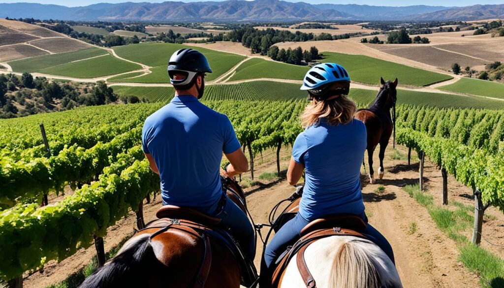 Best vineyard horseback trails Best vineyard horseback trails