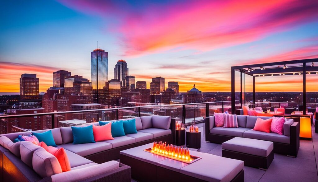 Boston sunset rooftop bar Boston sunset rooftop bar