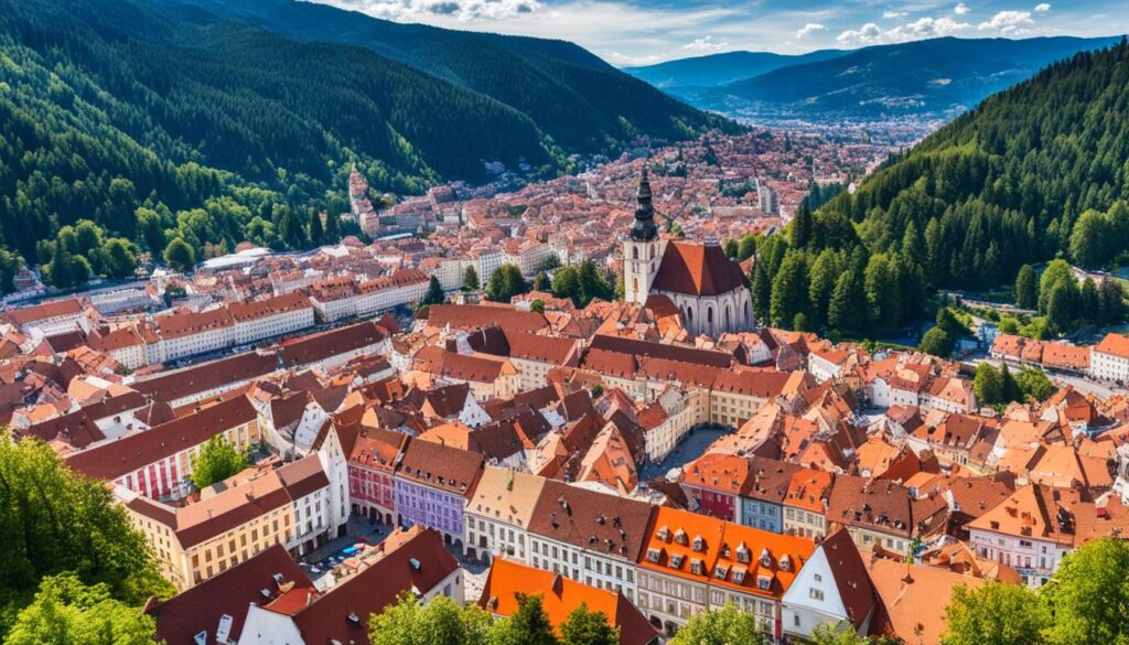 Brasov Cityscape Overlook Brasov Cityscape Overlook