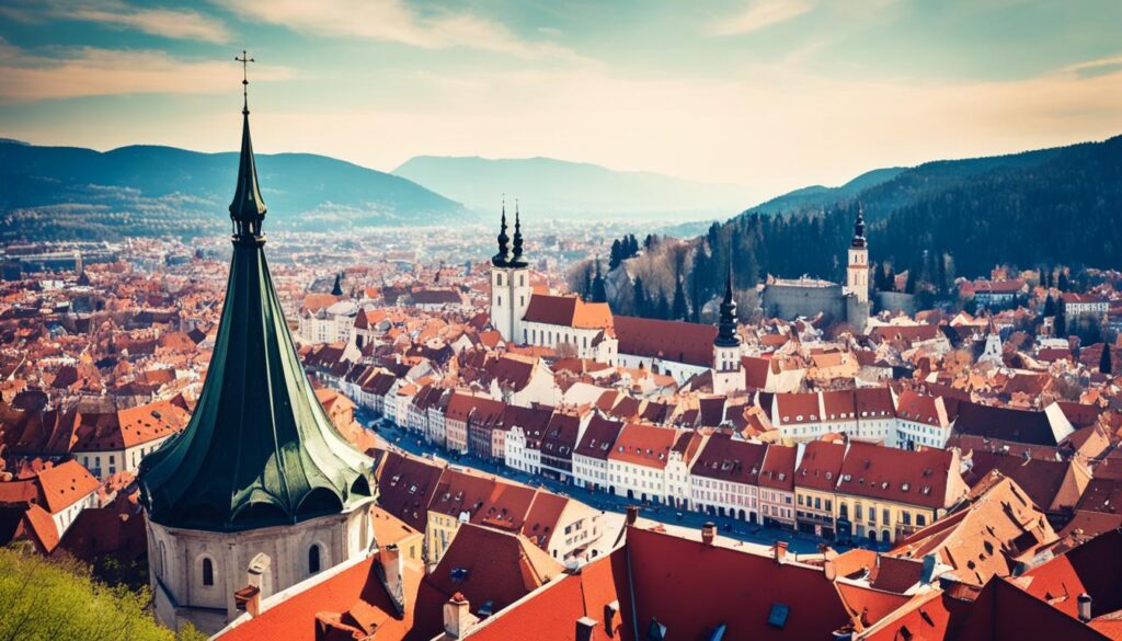 Brasov viewpoint Brasov viewpoint