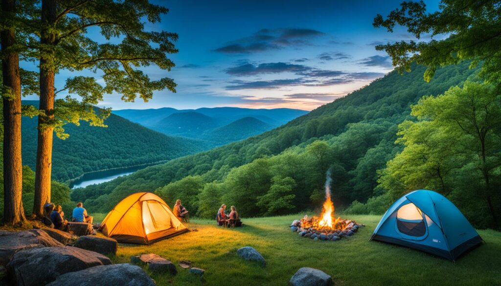 Camping in Shenandoah National Park Camping in Shenandoah National Park