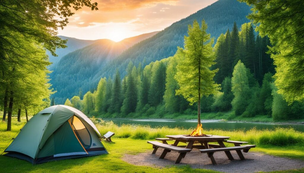 Camping in Sibiu's Campgrounds Camping in Sibiu's Campgrounds