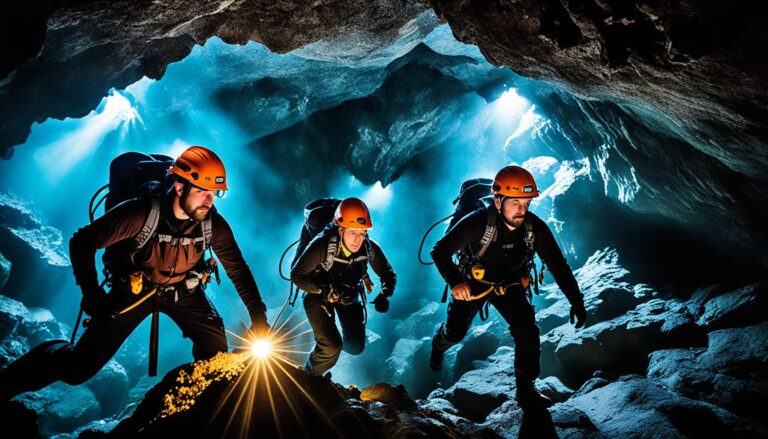 Cave exploring near Colorado Springs
