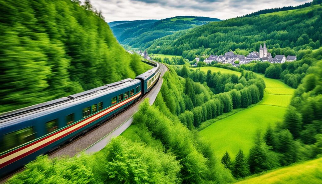 Clervaux scenic train ride Clervaux scenic train ride