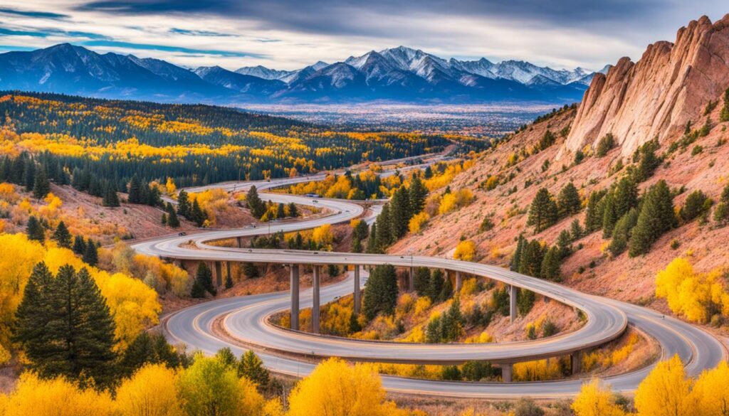 Colorado Springs scenic byways Colorado Springs scenic byways
